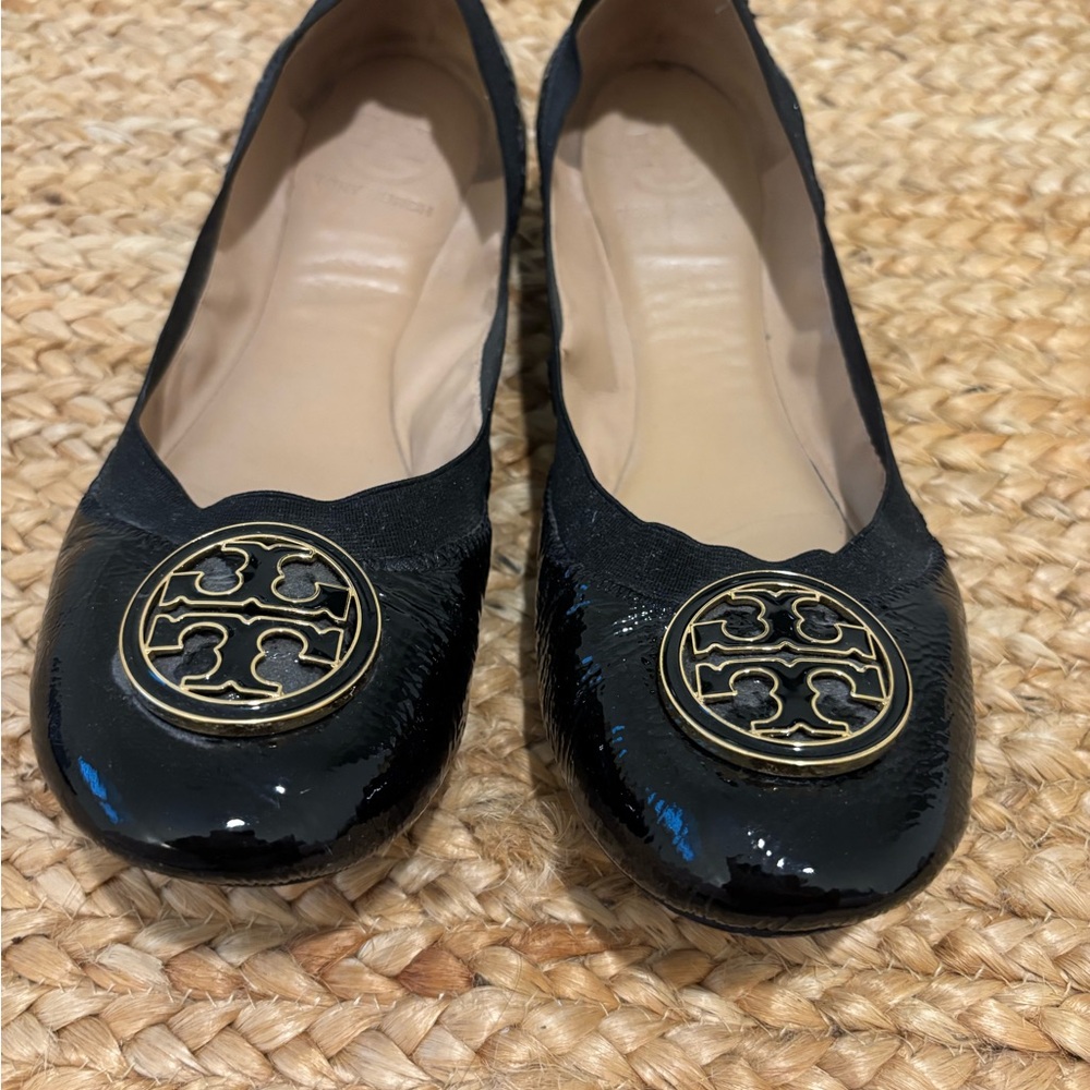 Black Patent Leather Ballet Flats
